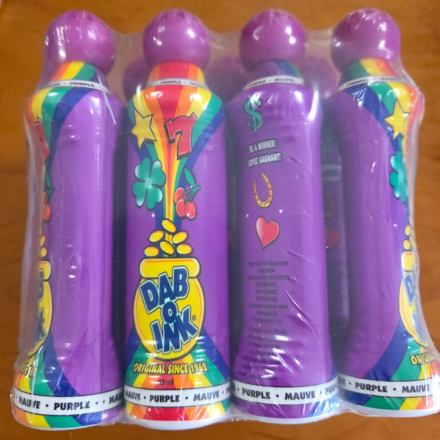 12ct Purple Dab O Ink 1.5oz Bingo Daubers
