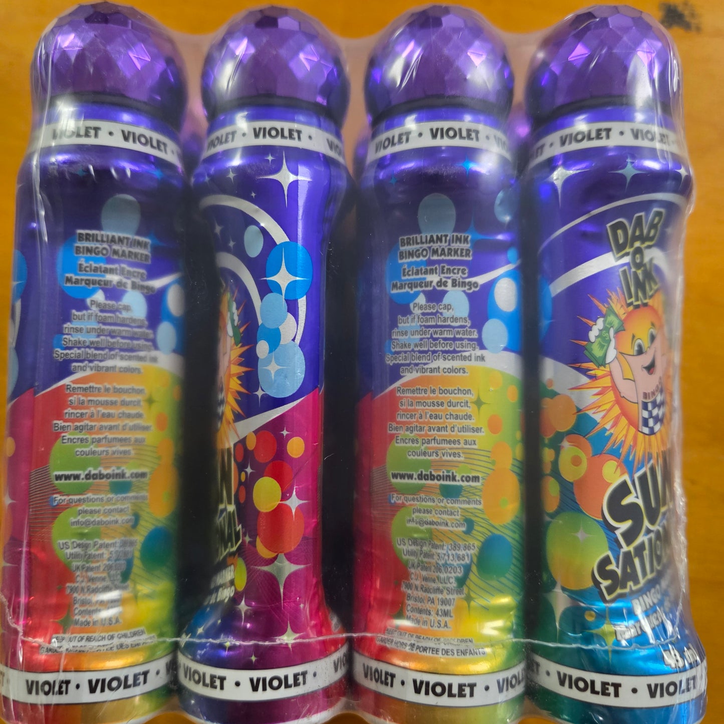 12ct Violet Sunsational 1.5oz Bingo Daubers