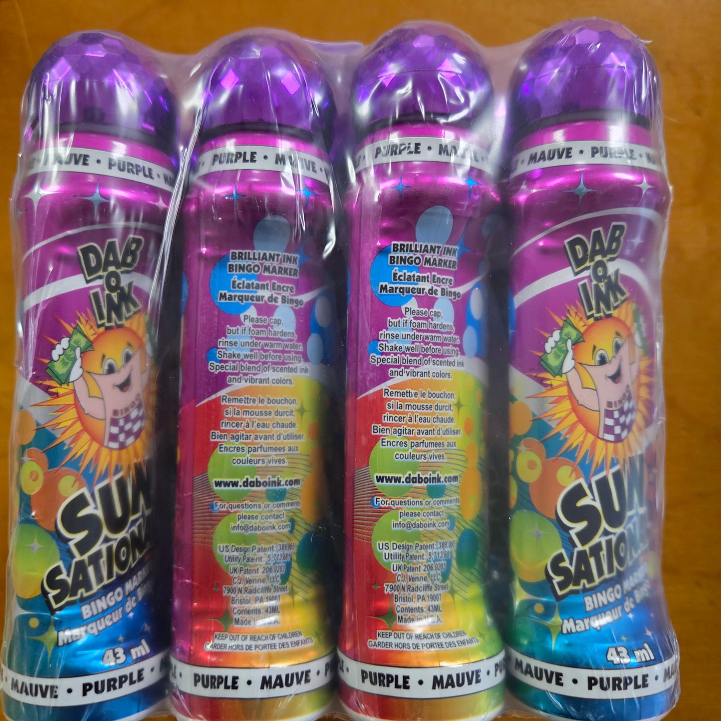 12ct Purple Sunsational 1.5oz Bingo Daubers