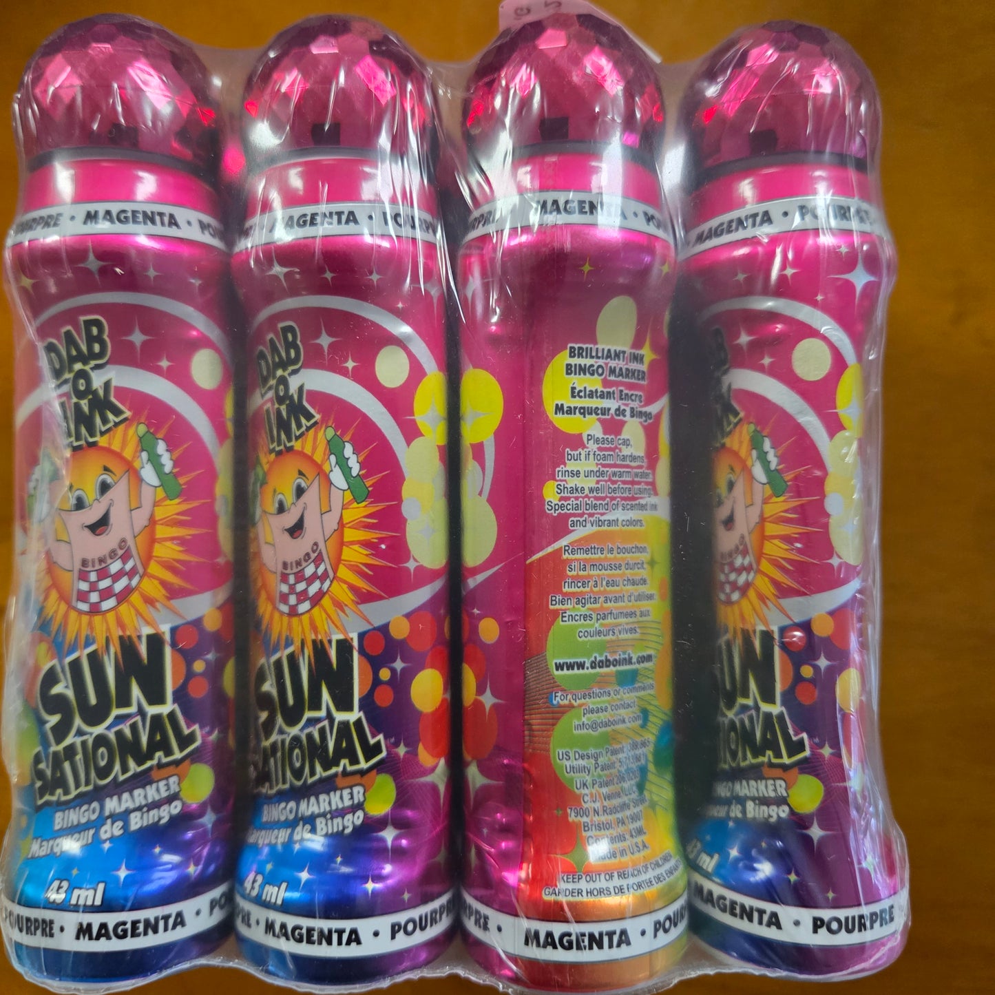 12ct Magenta Sunsational 1.5oz Bingo Daubers