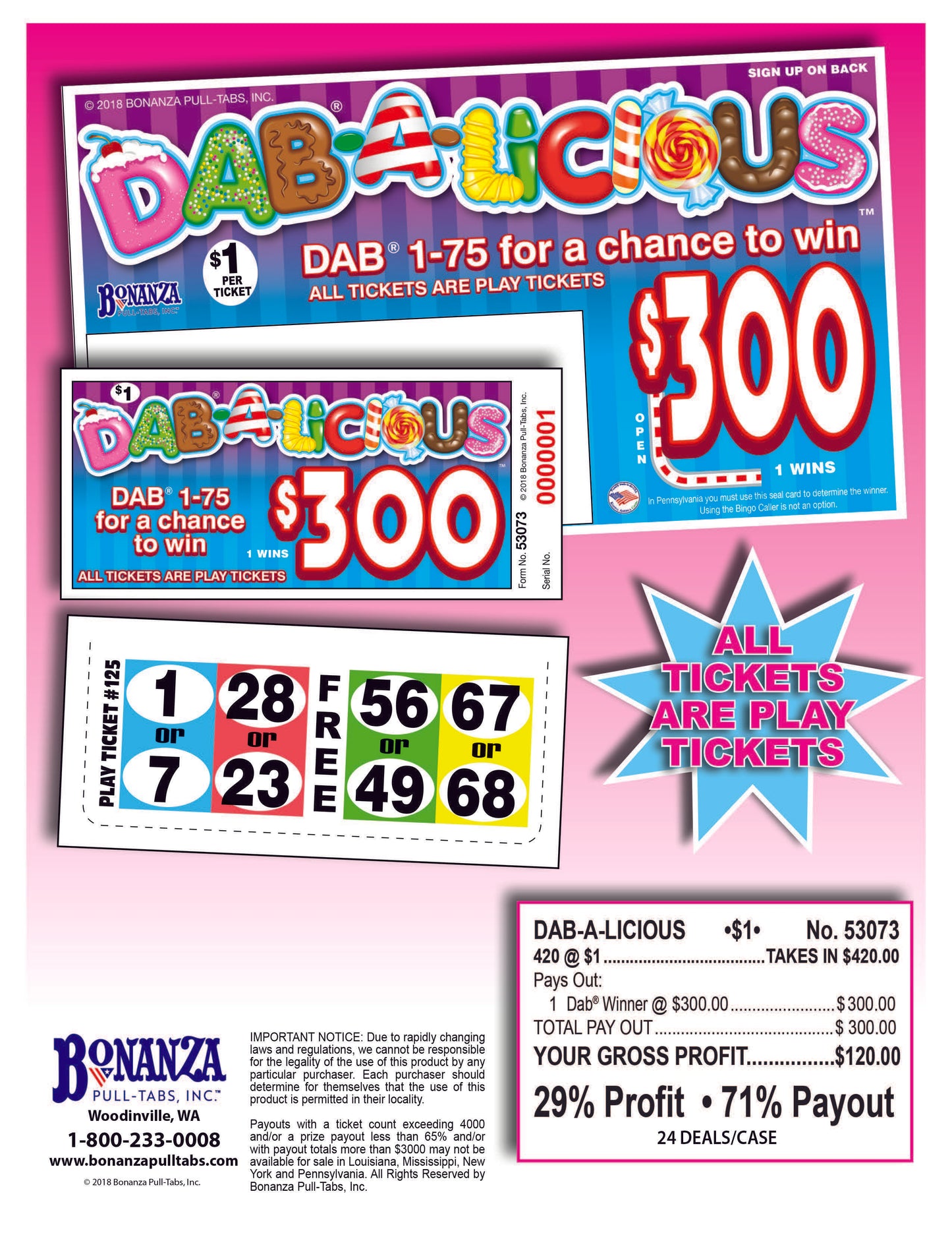Dab-A-Licious 420ct Daub