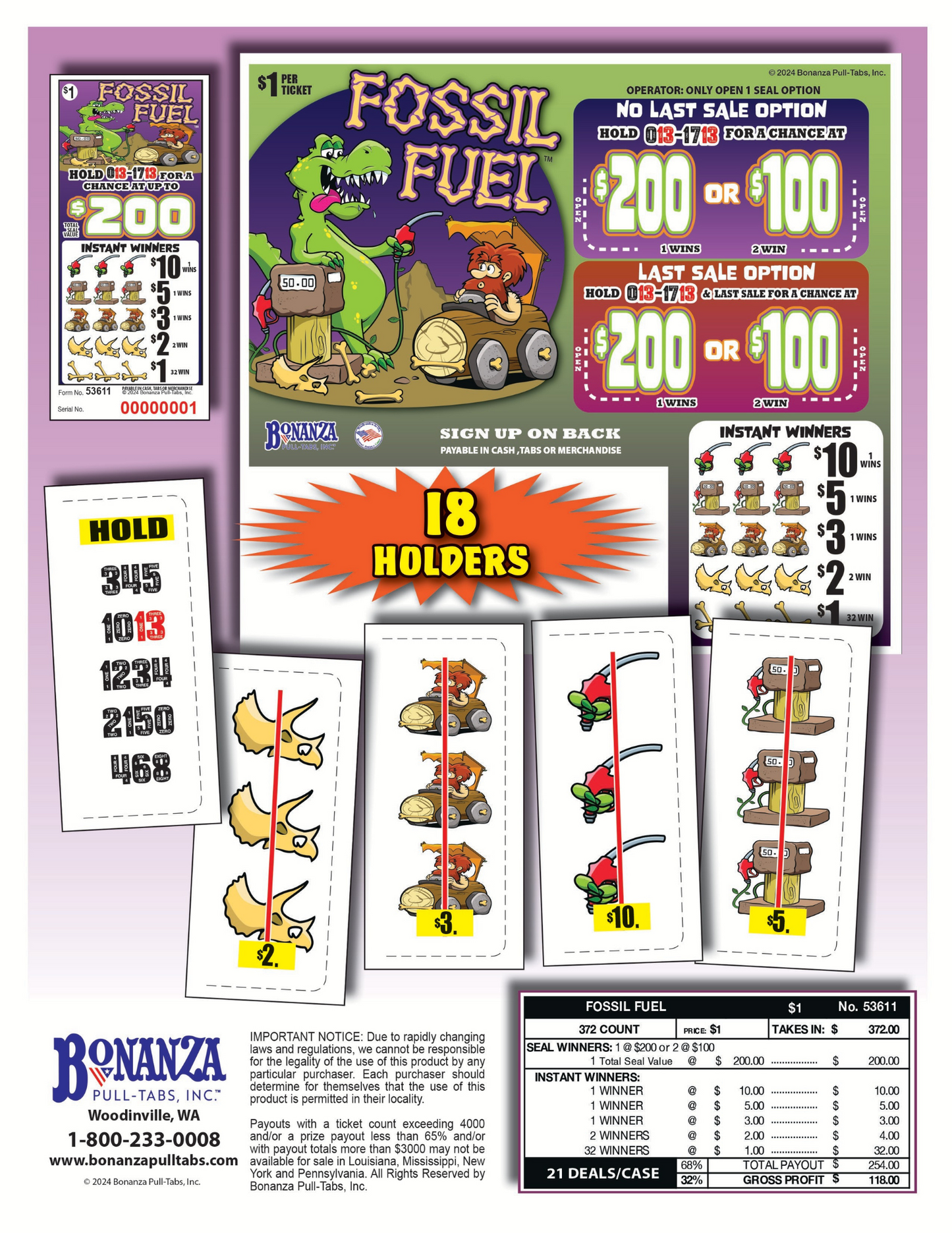 fossil fuel pull tabs