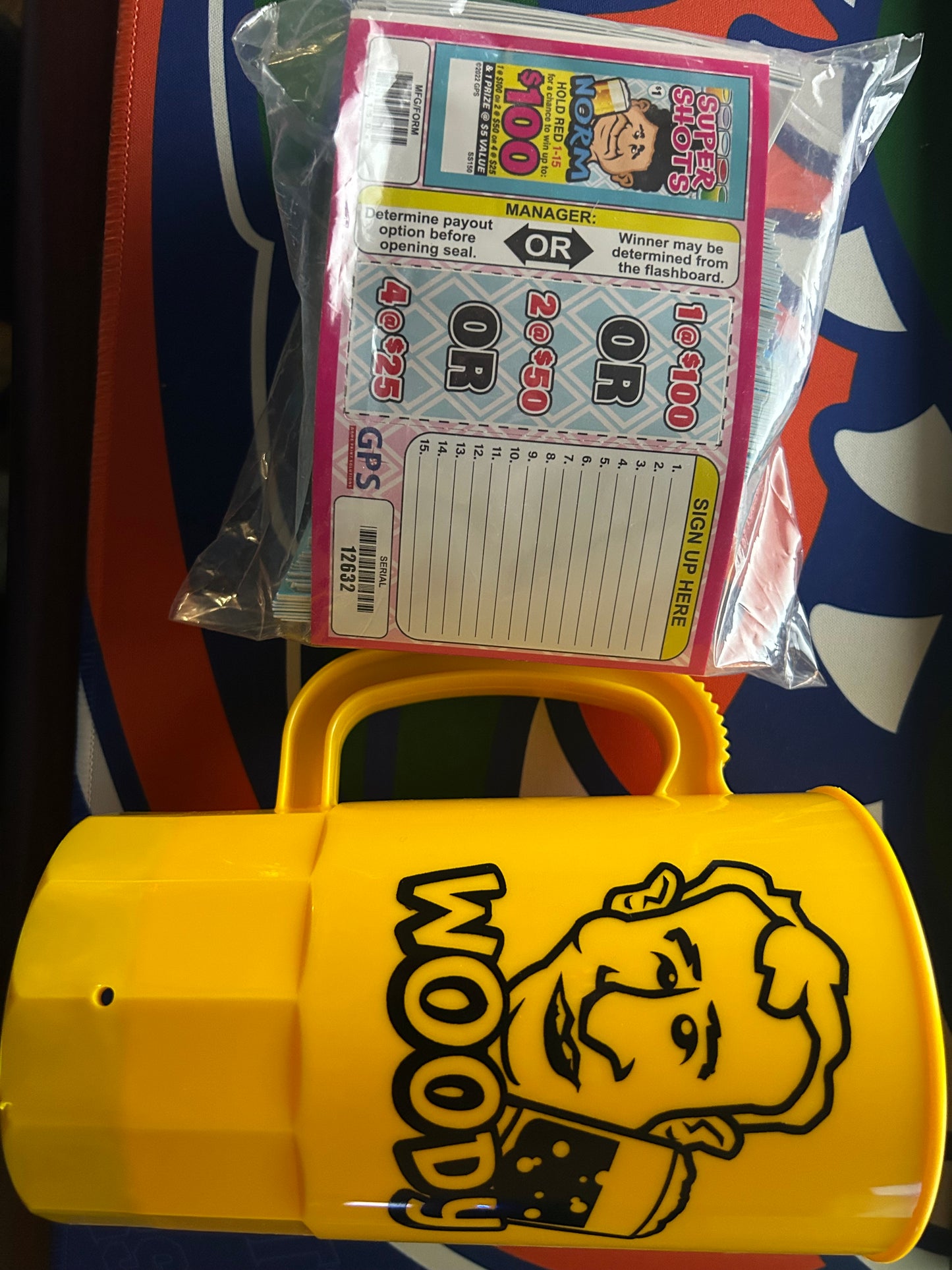 Super Shot 150ct Seal Game Pull Tabs