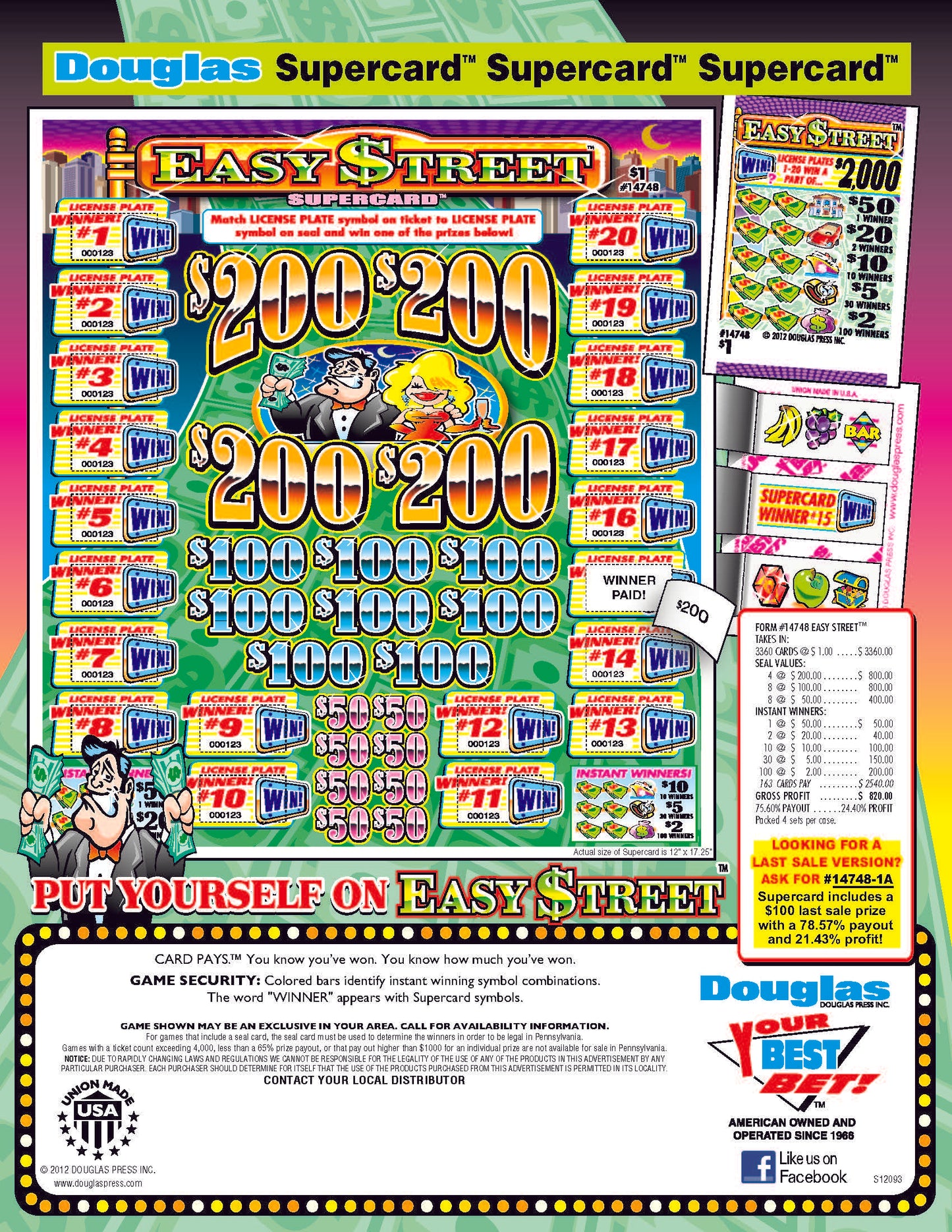 easy street pull tab