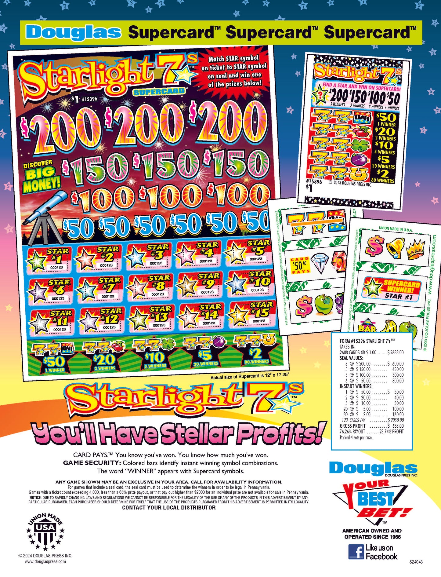 starlight 7s pull tab