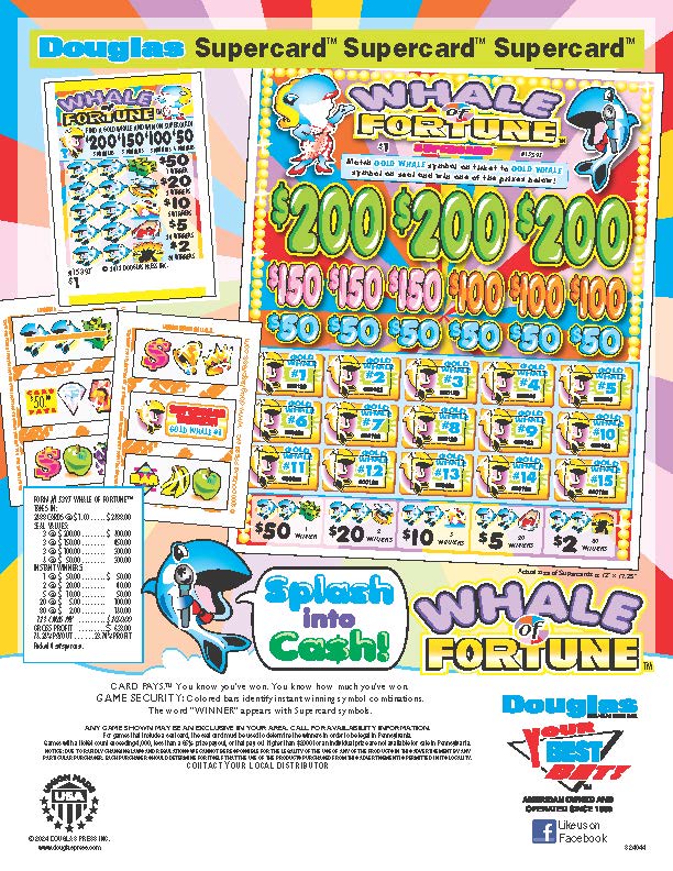 whale of fortune pull tab