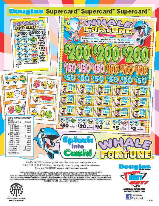 whale of fortune pull tab