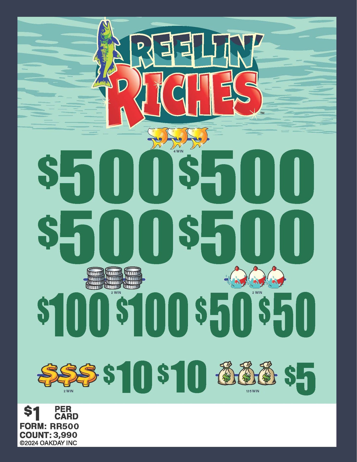 reelin riches pull tab