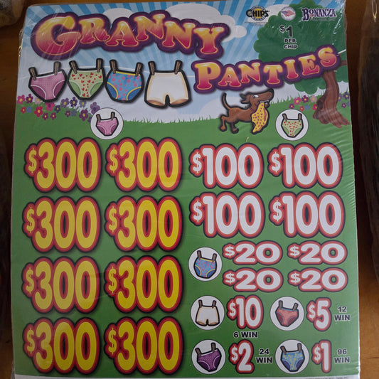 Granny Panties 3955ct Chip Pull Tabs