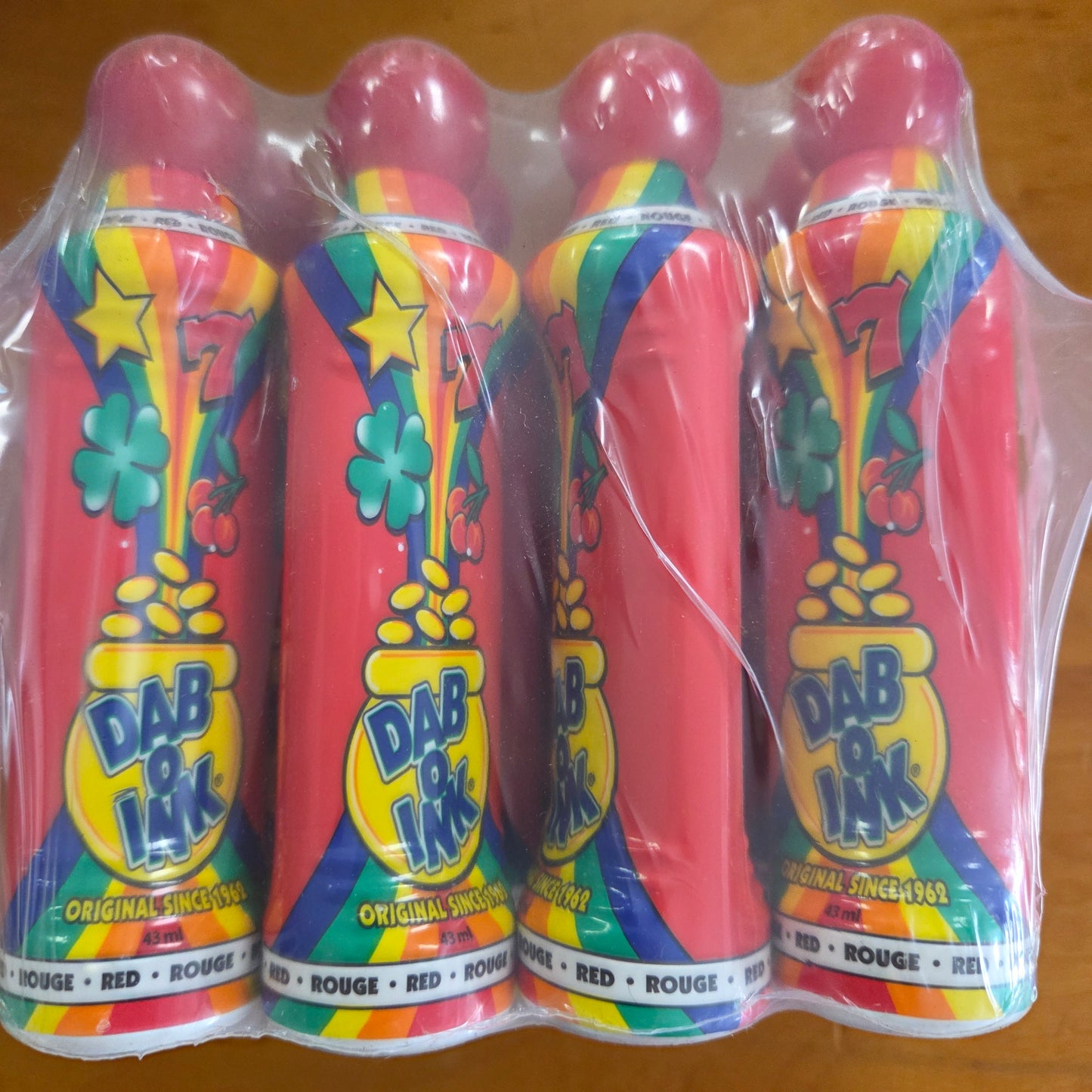 12ct Red Dab O Ink 1.5oz Bingo Daubers