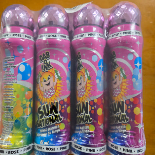 12ct Pink Sunsational 1.5oz Bingo Daubers