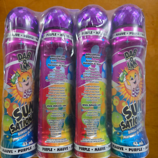 12ct Purple Sunsational 1.5oz Bingo Daubers