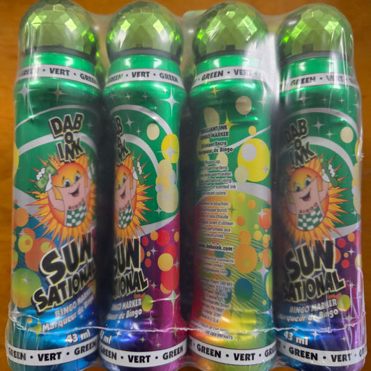 12ct Green Sunsational 1.5oz Bingo Daubers