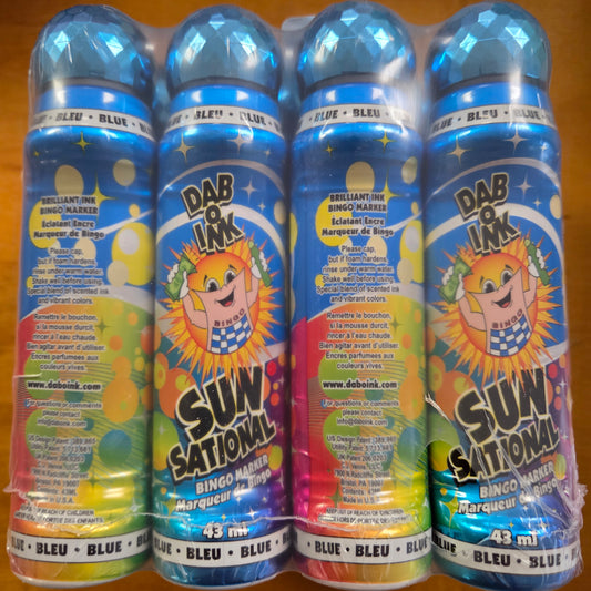 12ct Blue Sunsational 1.5oz Bingo Daubers