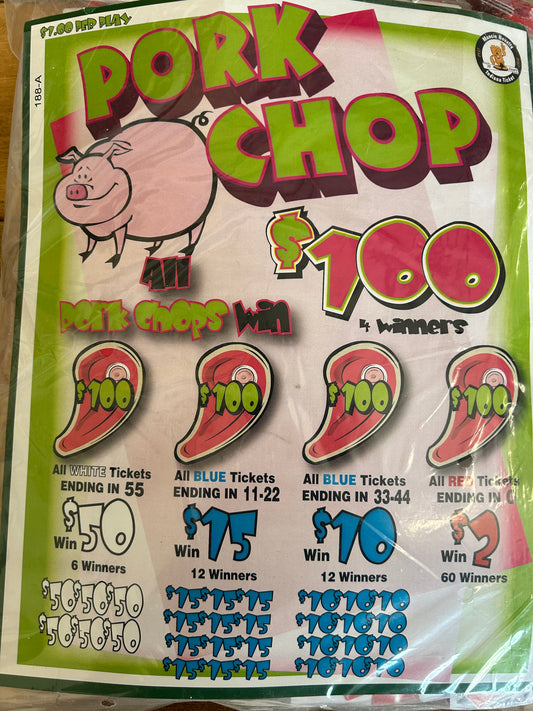 pork chop pull tabs