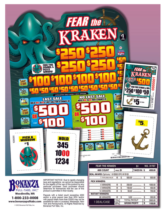 fear the kraken pull tab