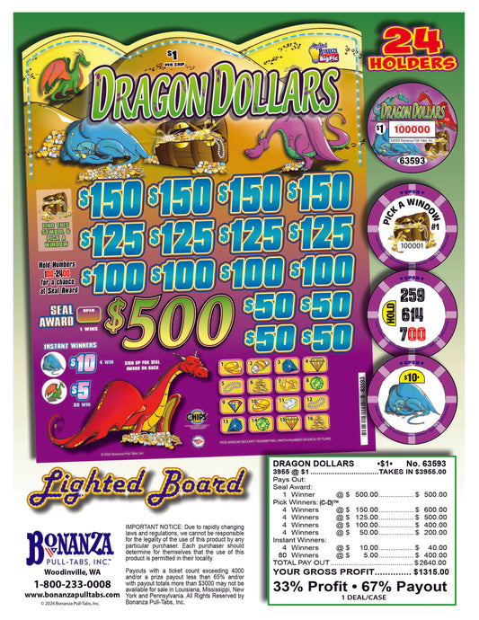 dragon dollars pull tabs