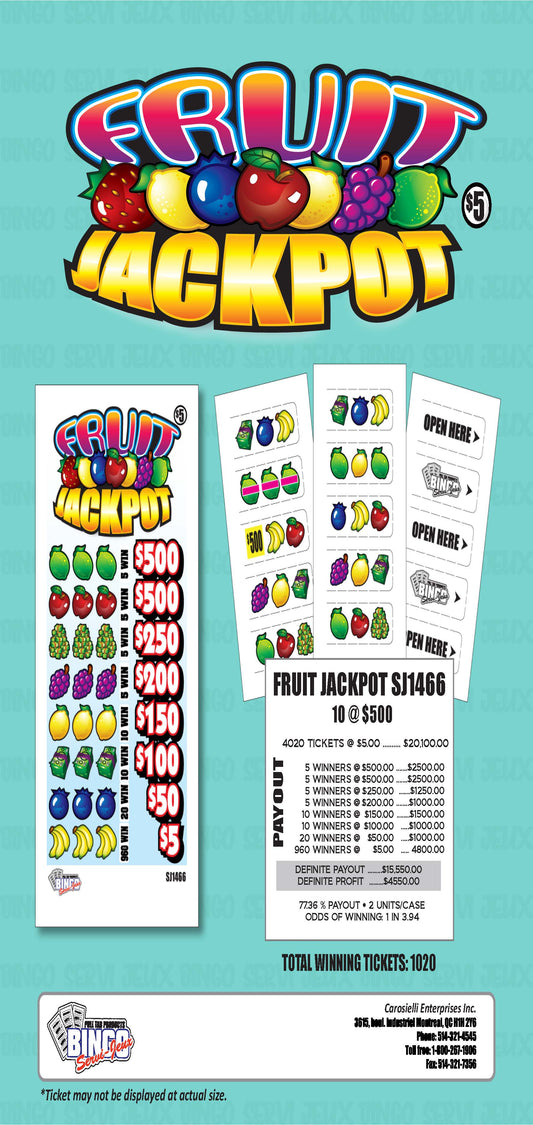 fruit jackpot pull tabs