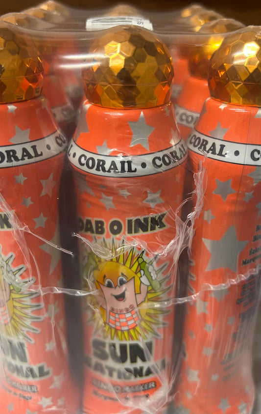 (Coral) Sunsational 4oz Bingo Daubers (12 Daubers)