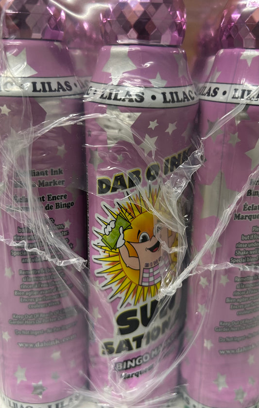 (Lilac) Sunsational 4 oz Bingo Daubers (12 Daubers)