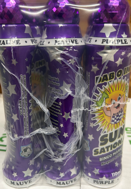 (Purple) Sunsational 4oz Daubers (12 Daubers)