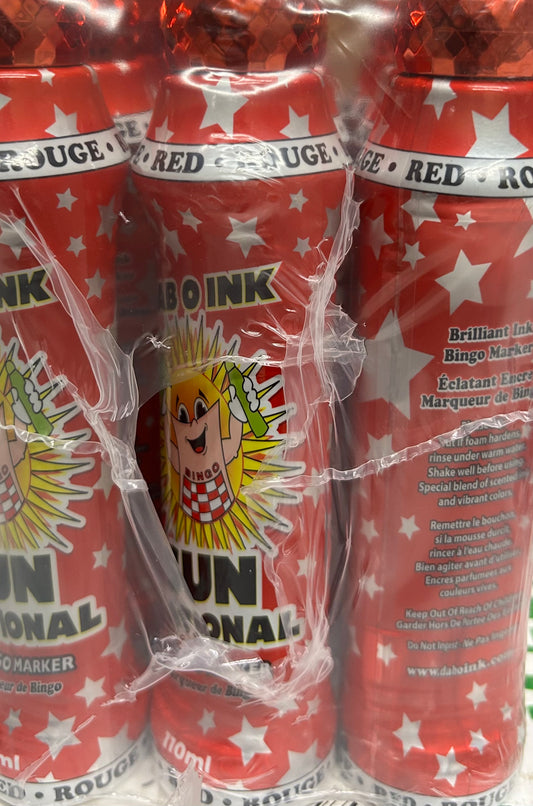 (Red) Sunsational 4oz Daubers (12 Daubers)