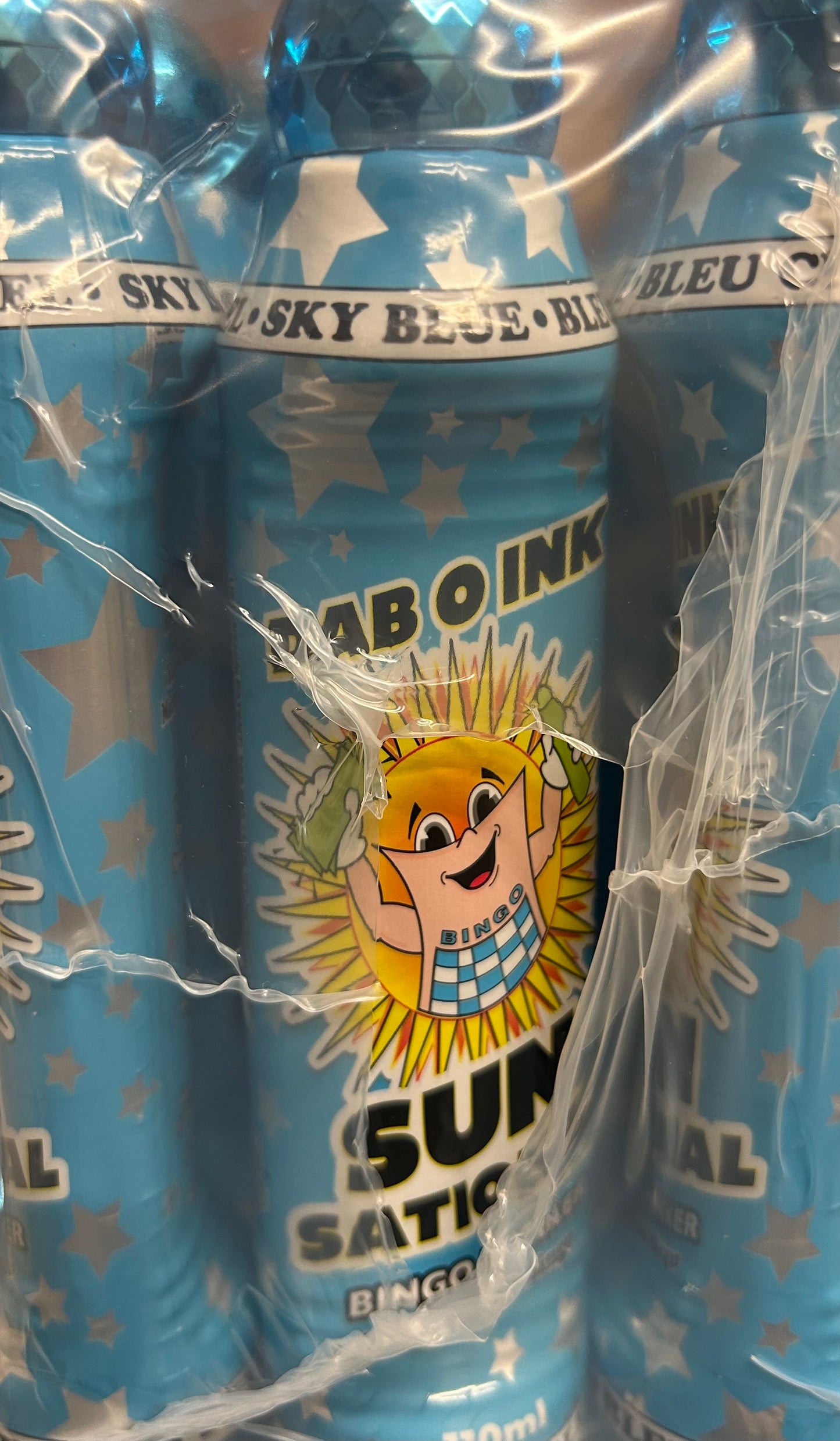 (Sky Blue) Sunsational 4 oz Daubers (12 Daubers)