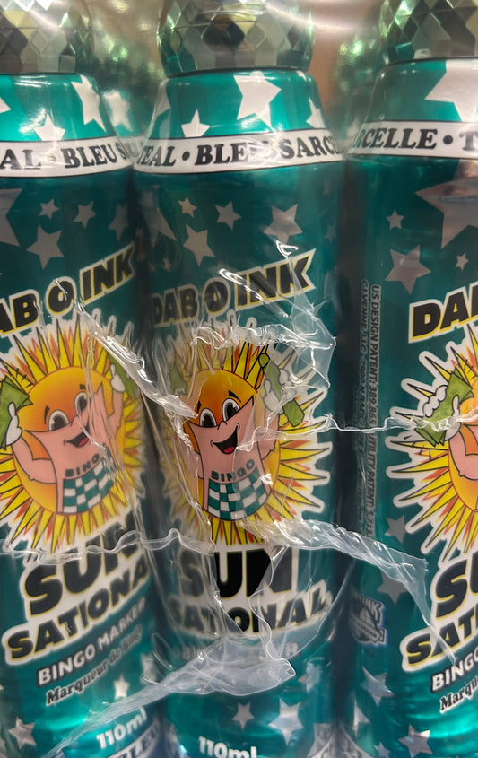 (Teal) Sunsational 4 oz Daubers (12 Daubers)