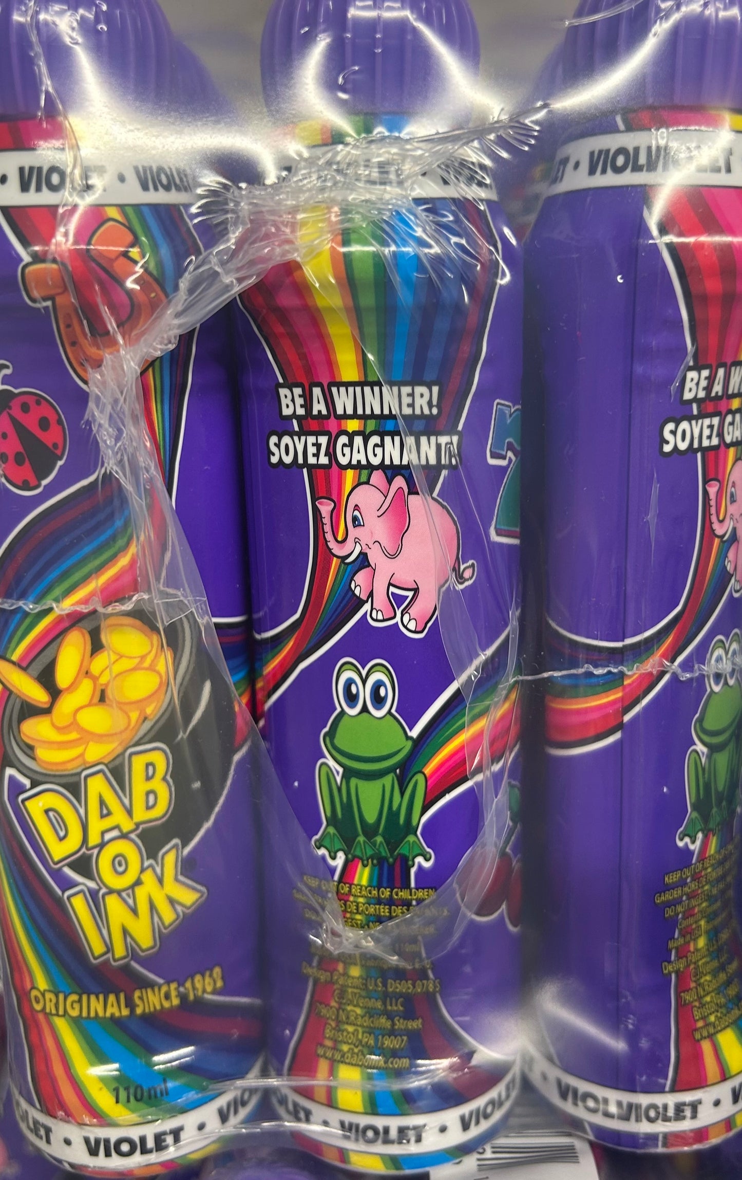 12ct Violet Dab O Ink Bingo Daubers