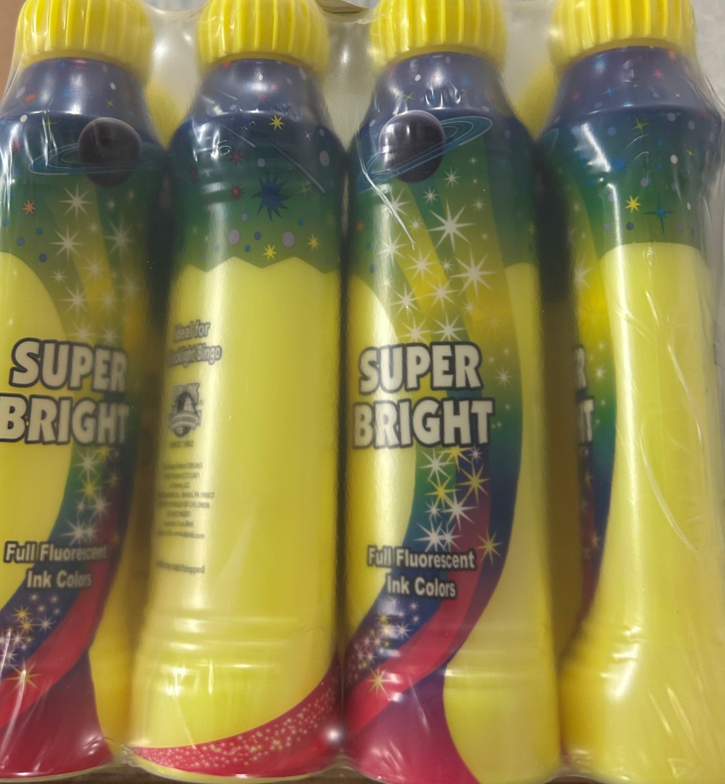 12ct Yellow Super Bright 3oz Daubers