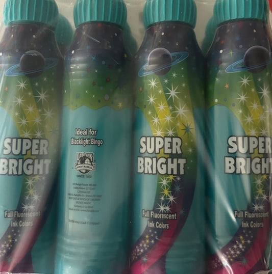 12ct. Aqua Super Bright 3oz Daubers