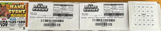 The Mane Event 220ct Daub Game Pull Tabs
