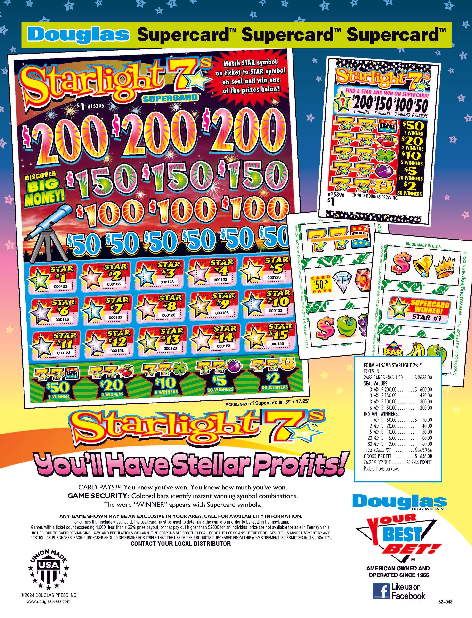 starlight 7s pull tab