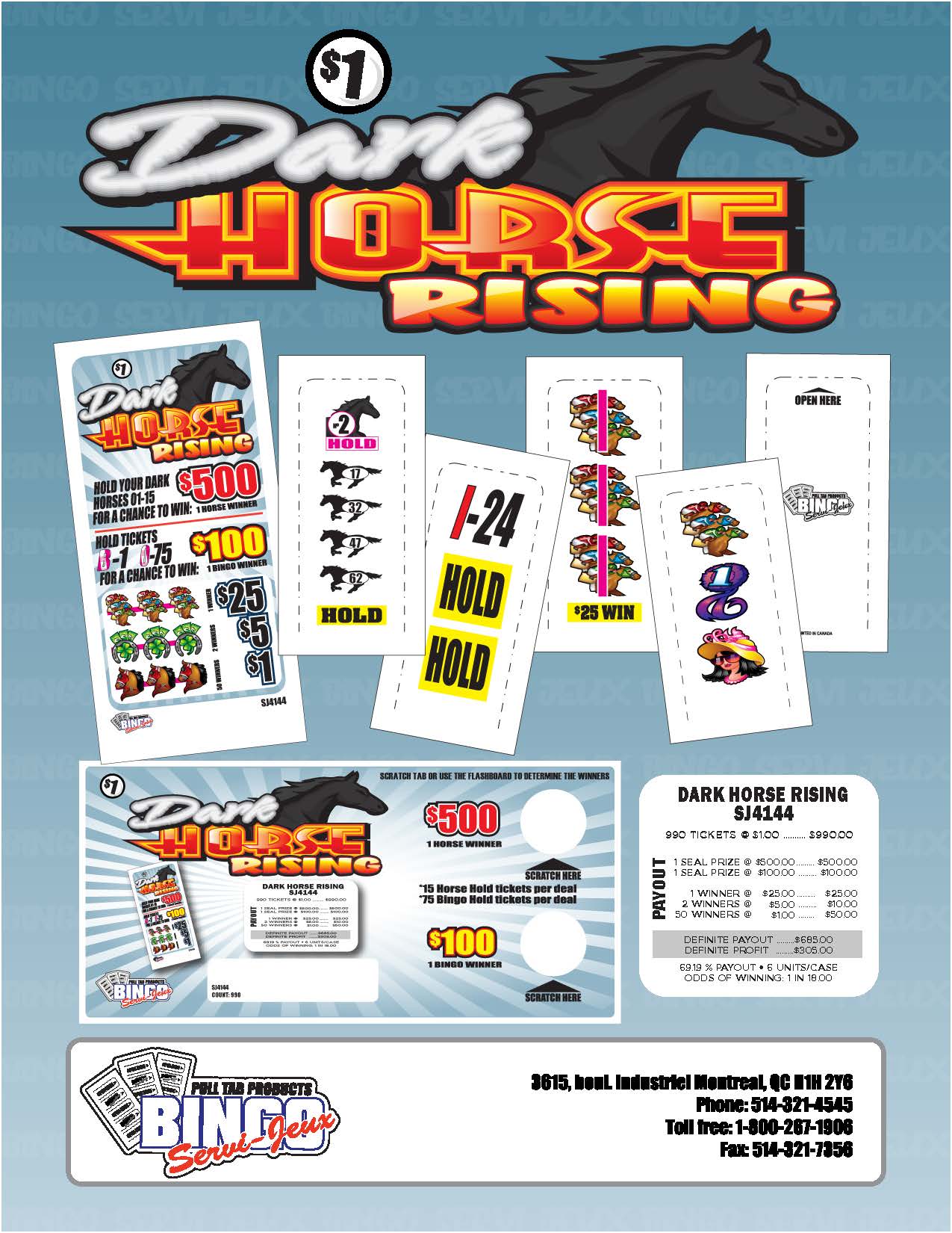 dark horse rising pull tab