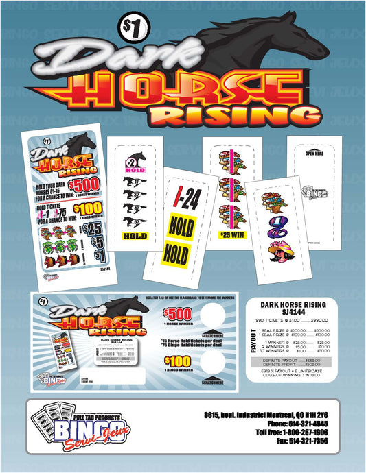 Dark Horse Rising 990ct Seal Pull Tabs 2 Game Deal