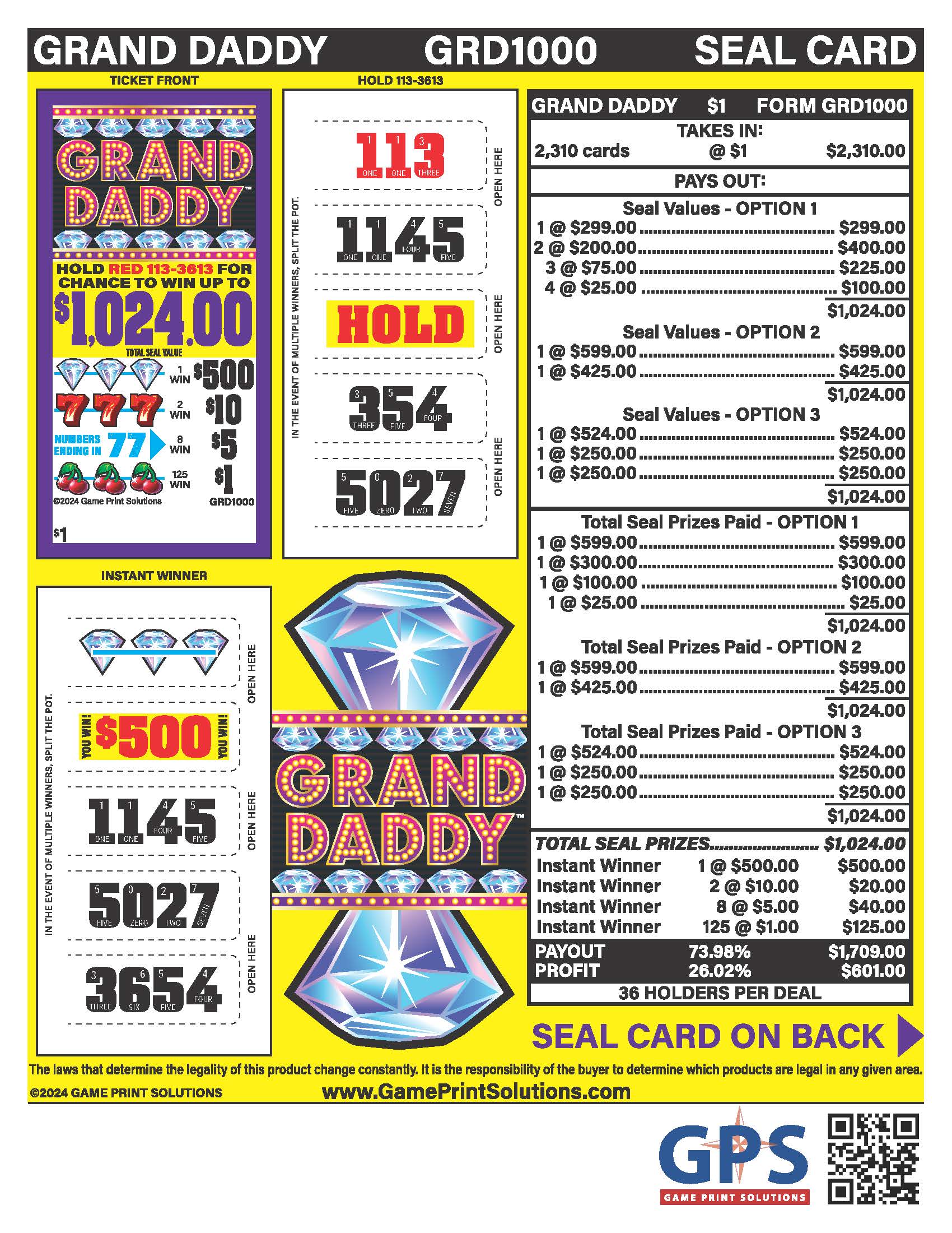 grand daddy pull tab