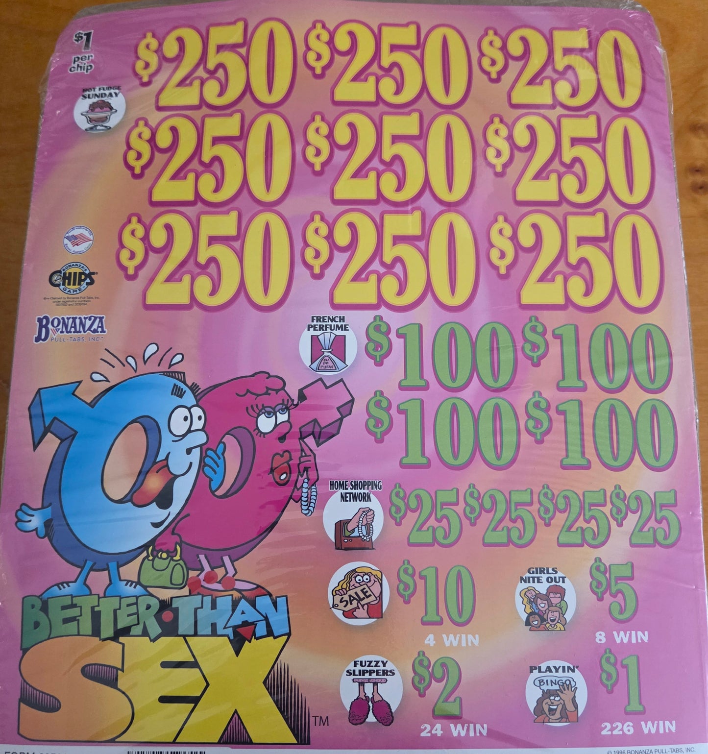 Better Than Sex 3955ct Chip Pull Tabs