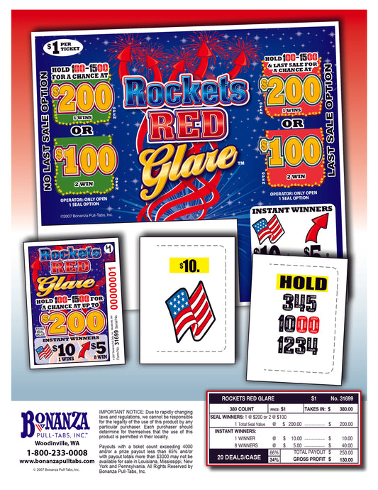 rockets red glare pull tabs