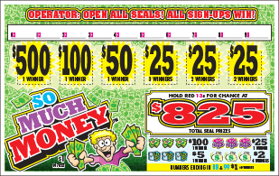 So Much Money 1440ct Seal Game Pull Tabs