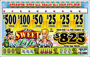 The Sweet Life 1440ct Seal Game Pull Tabs